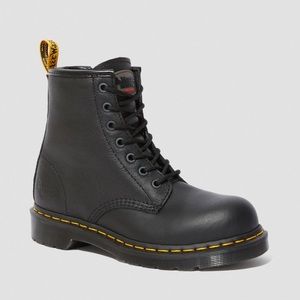 Dr Martens Industrial Steel Toe Boot W 9 Black